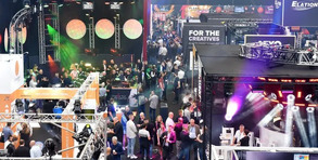 Messetrubel in London. Die PLASA Show präsentiert die Welt der Live-Entertainment-Technologie. Foto: PLASA Show