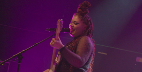 Das Pop-Rock-Trio Cherym begeisterte das Take *Space Publikum mit einer mitreißenden Show. Foto: d-zentral